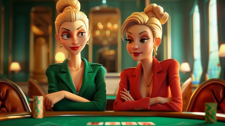 Studio Lightning Baccarat totoslot88 dengan dealer langsung dan tampilan kartu HD